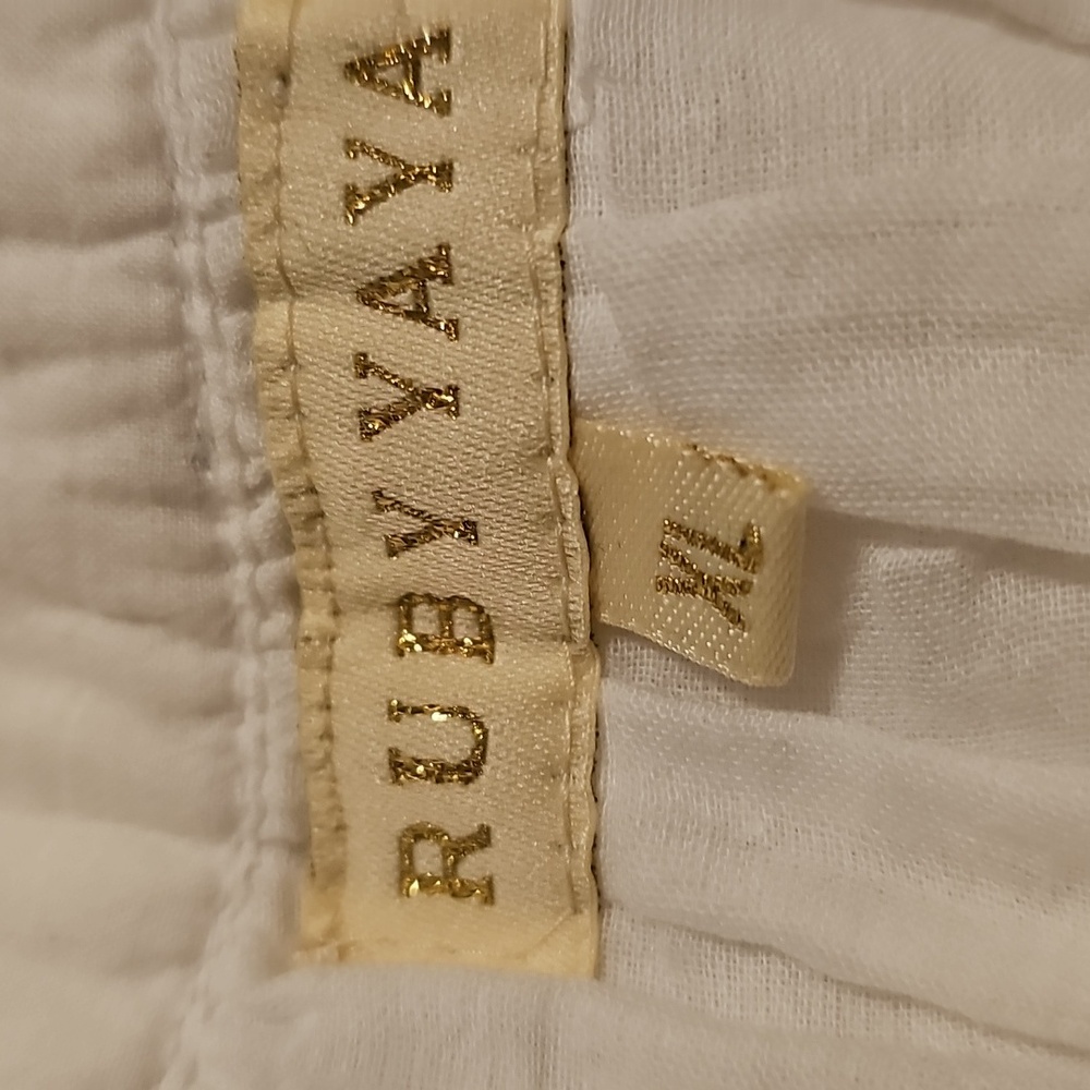 Ruby Yaya Cotton White Embroidered Eyelet Dress XL - Picture 2 of 5